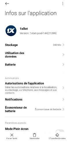 1XBet officiel télécharger
