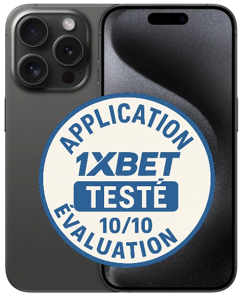 Installation de l'application 1xbet sur iPhone 15 Pro