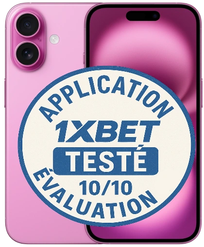 Résultats du programme 1xbet sur iPhone 16 Plus